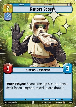 Remote Scout (Hyperspace Foil) (595) [Homeworlds] Foil