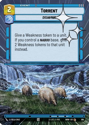 Torrent (Hyperspace Foil) (610) [Homeworlds] Foil