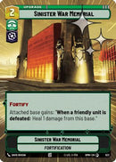 Sinister War Memorial (Hyperspace Foil) (623) [Homeworlds] Foil