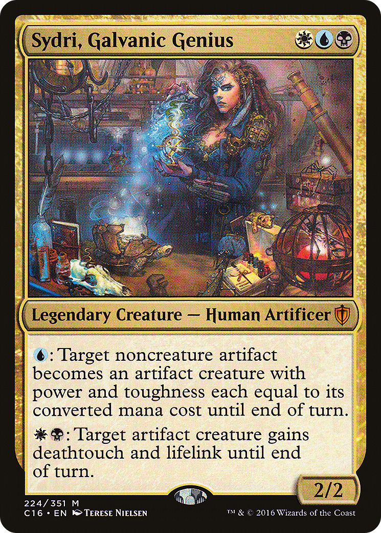 Sydri, Galvanic Genius (C16-224) [Commander 2016]