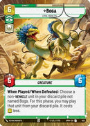 Boga - Loyal Varactyl (Hyperspace Foil) (632) [Homeworlds] Foil