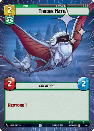 Tibidee Mate (Hyperspace Foil) (642) [Homeworlds] Foil