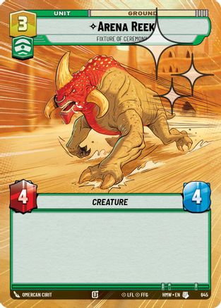 Arena Reek - Fixture of Ceremony (Hyperspace Foil) (645) [Homeworlds] Foil