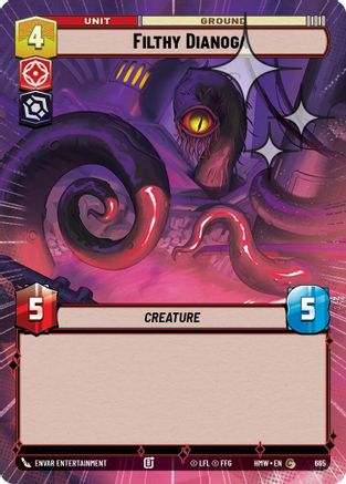 Filthy Dianoga (Hyperspace Foil) (665) [Homeworlds] Foil