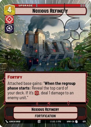Noxious Refinery (Hyperspace Foil) (670) [Homeworlds] Foil