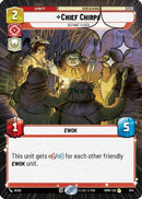 Chief Chirpa - Defiant Elder (Hyperspace Foil) (674) [Homeworlds] Foil