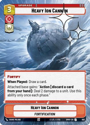 Heavy Ion Cannon (Hyperspace Foil) (682) [Homeworlds] Foil