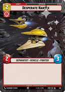 Desperate Nantex (Hyperspace Foil) (688) [Homeworlds] Foil