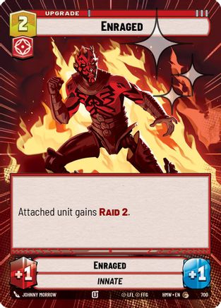 Enraged (Hyperspace Foil) (700) [Homeworlds] Foil