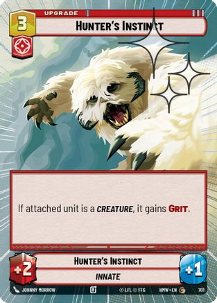 Hunter's Instinct (Hyperspace Foil) (701) [Homeworlds] Foil