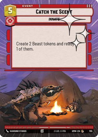 Catch the Scent (Hyperspace Foil) (705) [Homeworlds] Foil