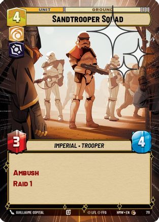 Sandtrooper Squad (Hyperspace Foil) (711) [Homeworlds] Foil
