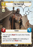 The Chieftain - Here Since the Oceans Dried (Hyperspace Foil) (722) [Homeworlds] Foil