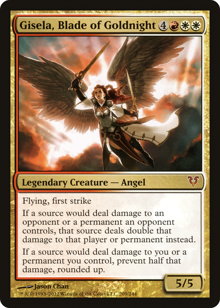 Gisela, Blade of Goldnight (AVR-209) [Avacyn Restored] Foil