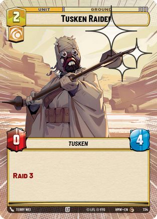 Tusken Raider (Hyperspace Foil) (734) [Homeworlds] Foil