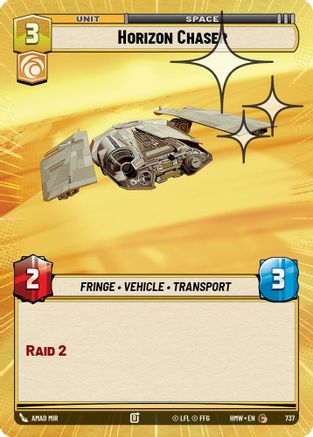 Horizon Chaser (Hyperspace Foil) (737) [Homeworlds] Foil