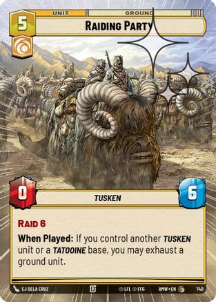 Raiding Party (Hyperspace Foil) (740) [Homeworlds] Foil