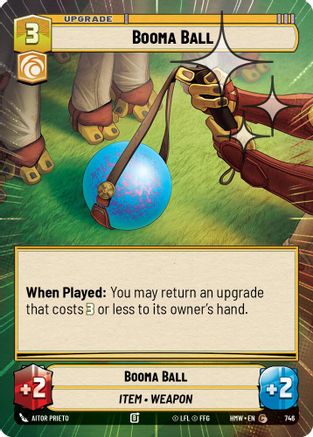 Booma Ball (Hyperspace Foil) (746) [Homeworlds] Foil