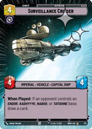 Surveillance Cruiser (Hyperspace Foil) (757) [Homeworlds] Foil