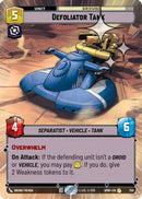Defoliator Tank (Hyperspace Foil) (758) [Homeworlds] Foil