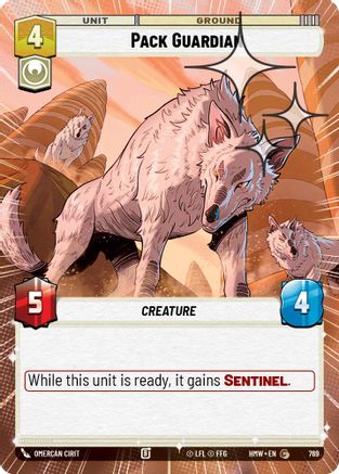 Pack Guardian (Hyperspace Foil) (769) [Homeworlds] Foil