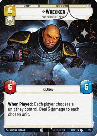 Wrecker - Wrecking the Empire (Hyperspace Foil) (773) [Homeworlds] Foil