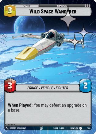 Wild Space Wanderer (Hyperspace Foil) (780) [Homeworlds] Foil