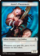 Ajani's Pridemate // Ajani Resolute Double-Sided Token (FRA-2 // 16) [Reality Fracture]