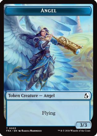 Angel (0003) // Treasure Double-Sided Token (FRA-3 // 15) [Reality Fracture]