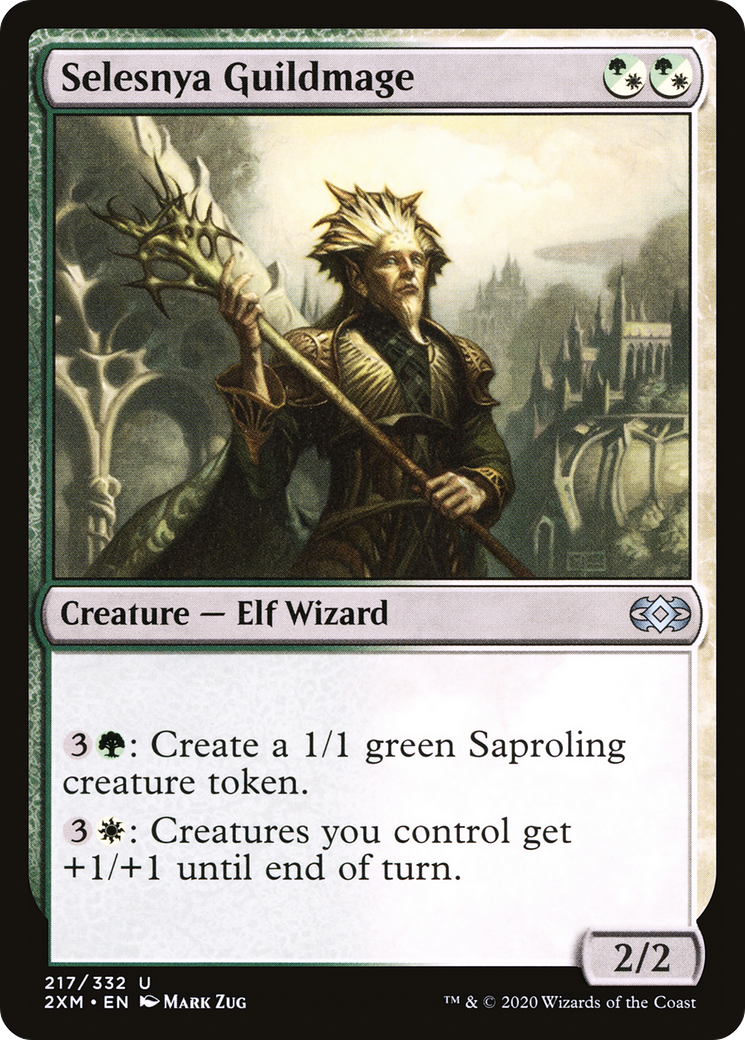 Selesnya Guildmage (2XM-217) [Double Masters]