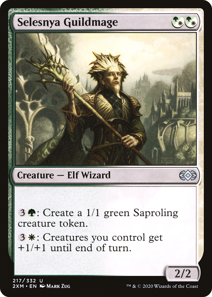 Selesnya Guildmage (2XM-217) [Double Masters] Foil