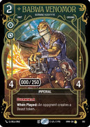 Babwa Venomor - Burning Kashyyyk (Serialized) (910) [Homeworlds] Foil