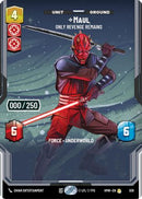 Maul - Only Revenge Remains (Serialized) (938) [Homeworlds] Foil