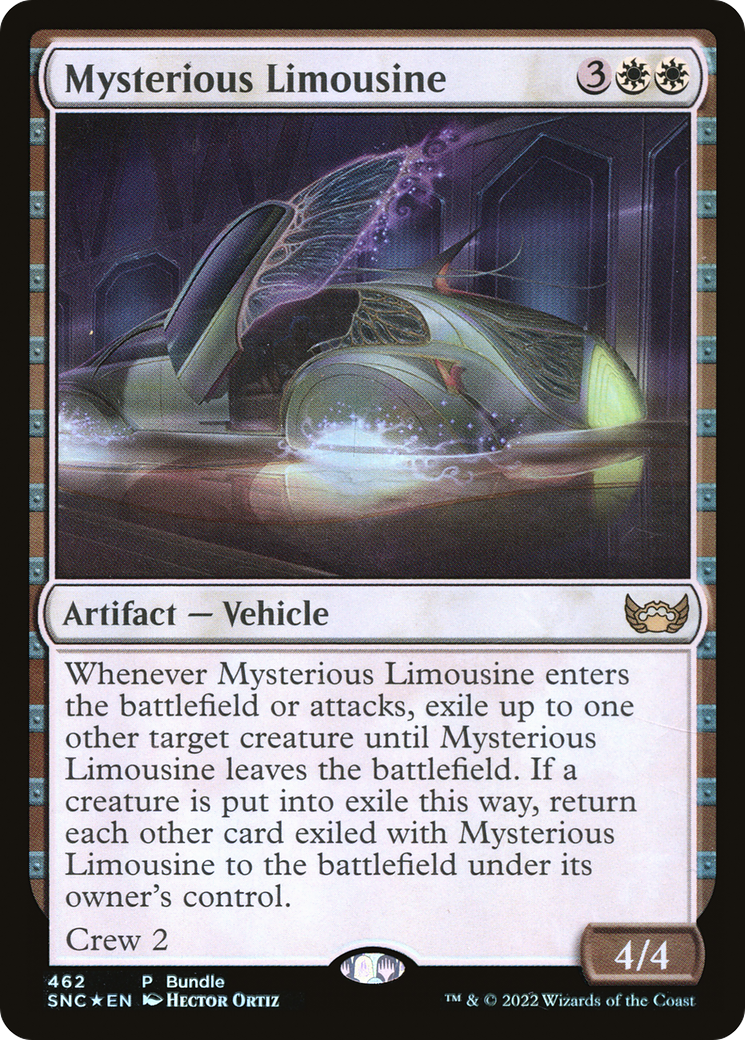Mysterious Limousine (UMP-462) [Streets of New Capenna] Foil