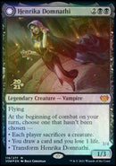 Henrika Domnathi // Henrika, Infernal Seer (PRE-119S) [Innistrad: Crimson Vow Promos]: (Double Faced Transform) Foil