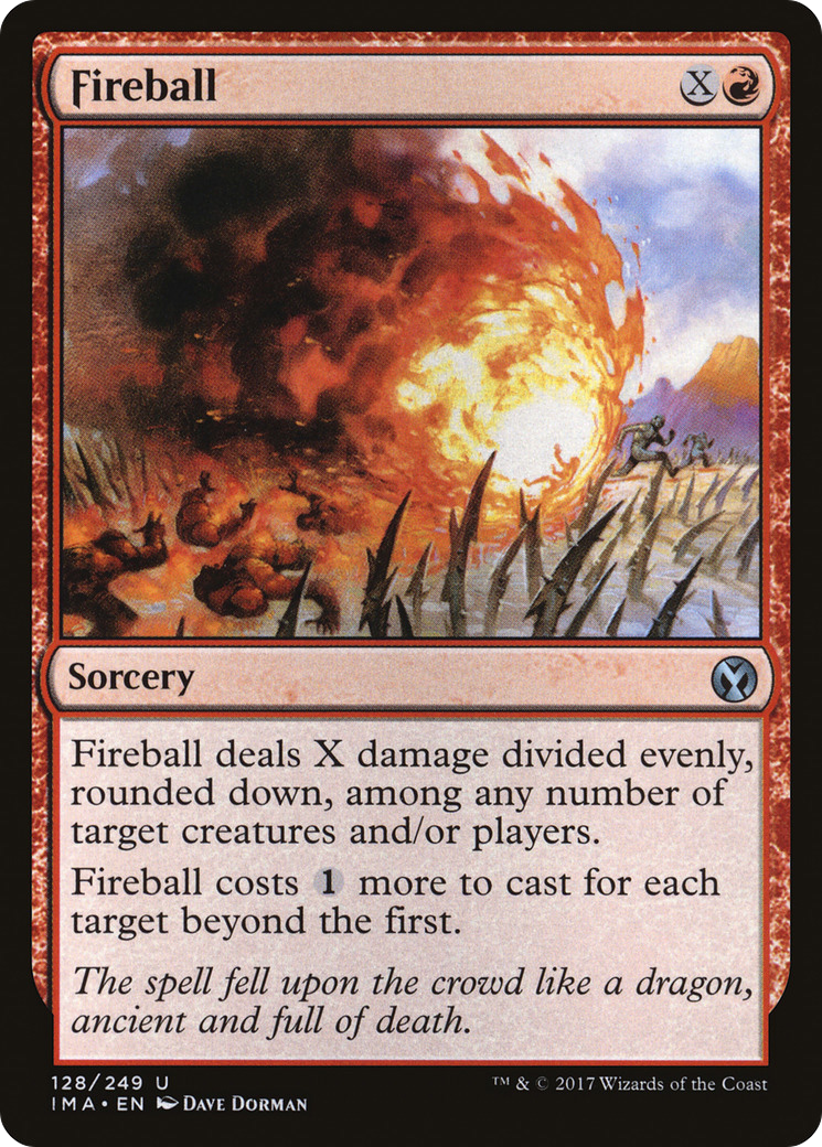 Fireball (IMA-128) [Iconic Masters] Foil