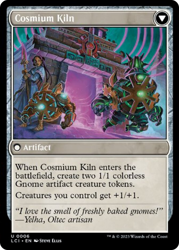 Clay-Fired Bricks // Cosmium Kiln (LCI-006) [The Lost Caverns of Ixalan] Foil