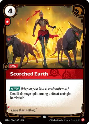 Scorched Earth (006/167) - Radiance
