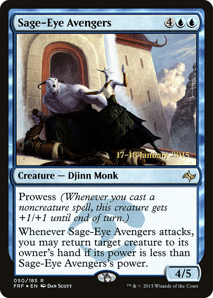 Sage-Eye Avengers (PRE-50S) [Fate Reforged Promos] Foil