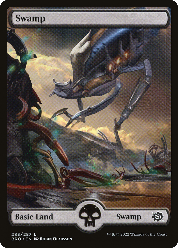Swamp (283) - Full Art (BRO-283) [The Brothers' War]