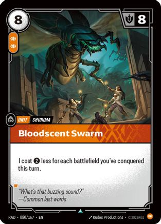 Bloodscent Swarm (080/167) - Radiance