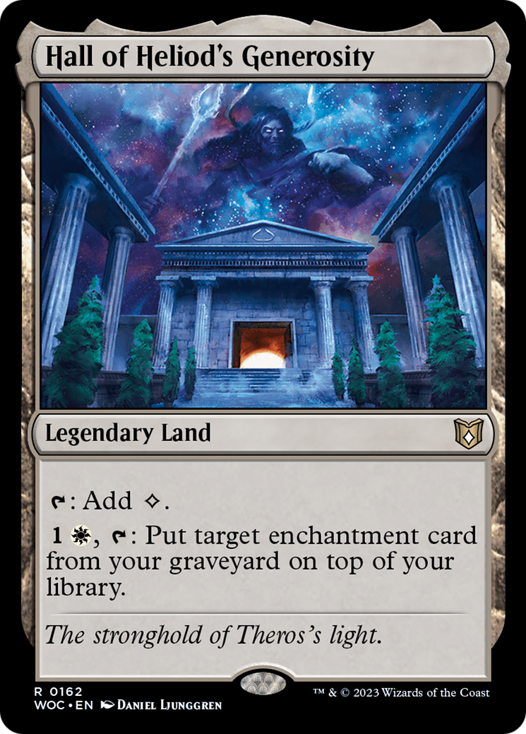 Hall of Heliod's Generosity (WOC-162) [Wilds of Eldraine Commander]
