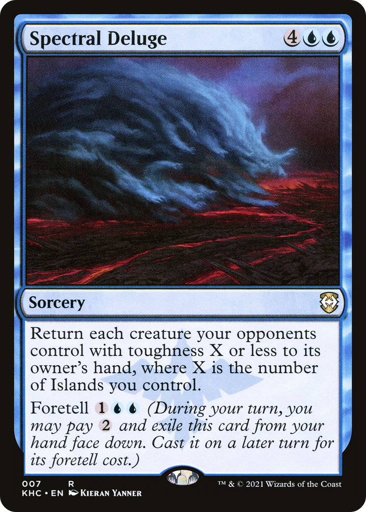 Spectral Deluge (KHC-007) [Kaldheim Commander]