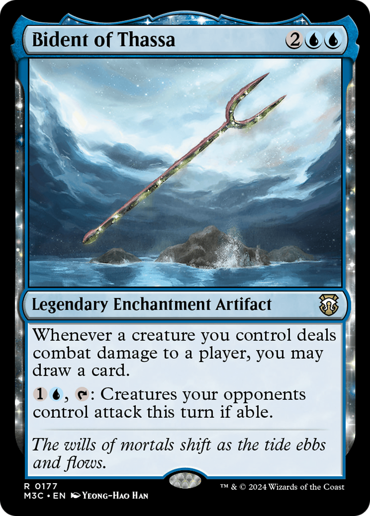 Bident of Thassa (M3C-177) [Modern Horizons 3 Commander]