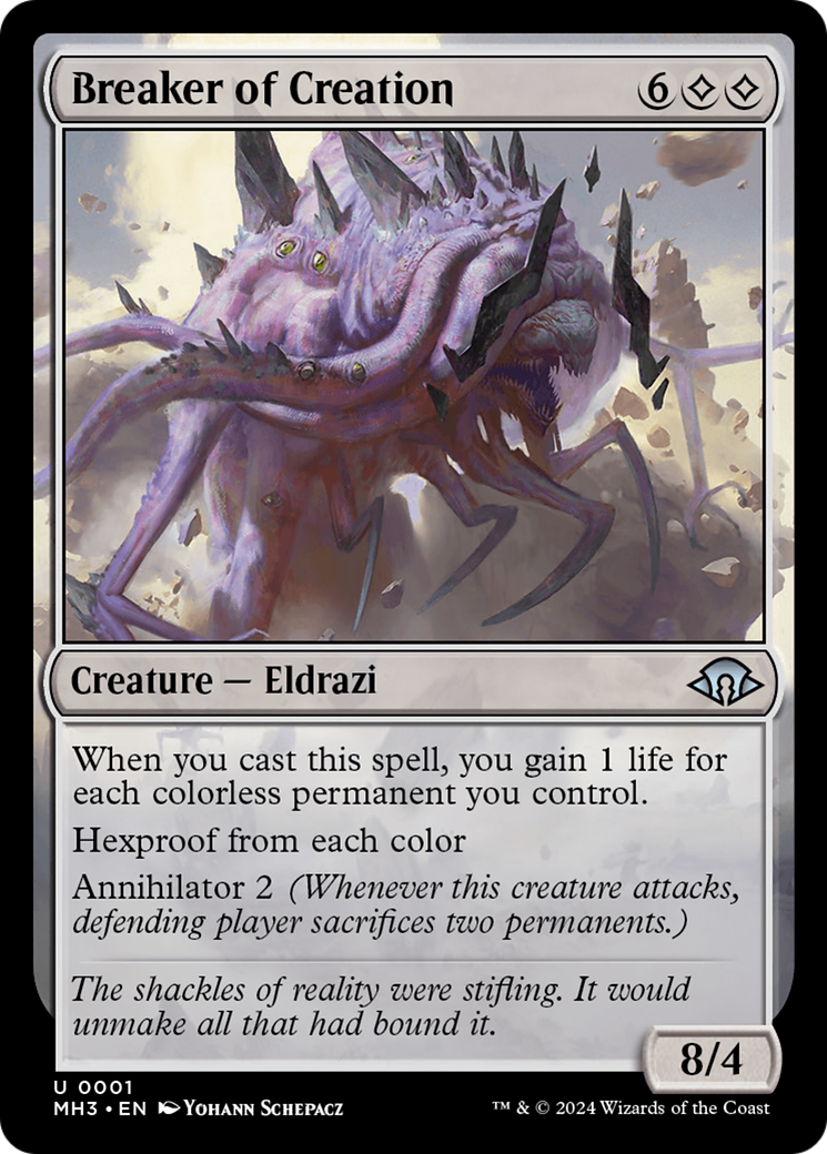 Breaker of Creation (MH3-001) [Modern Horizons 3]