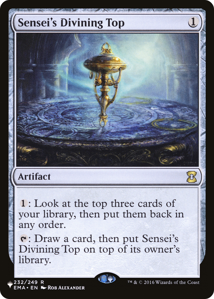 Sensei's Divining Top (LIST-EMA-232) [The List]