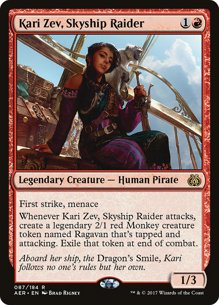 Kari Zev, Skyship Raider (AER-087) [Aether Revolt]