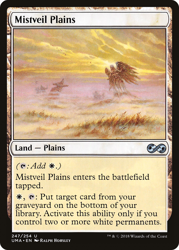 Mistveil Plains (UMA-247) [Ultimate Masters] Foil