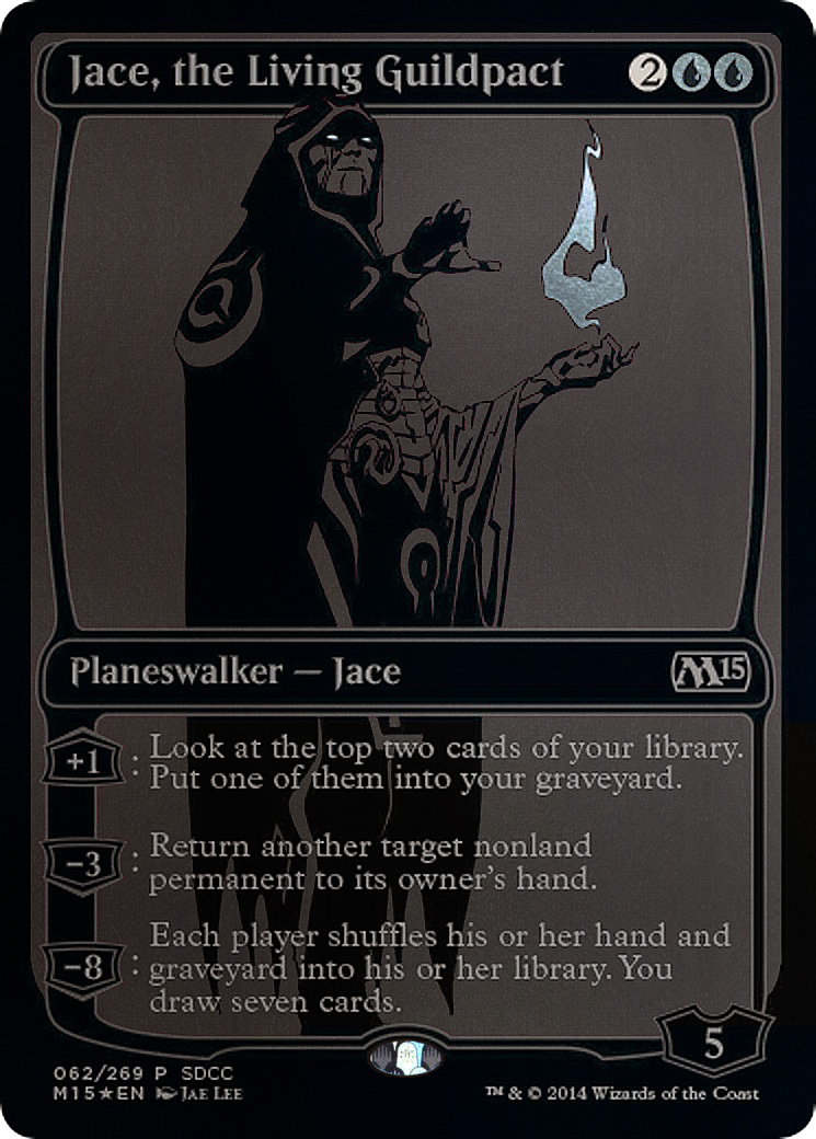 Jace, the Living Guildpact (SDCC 2014 Exclusive) (MEDIA-062) [San Diego Comic-Con 2014] Foil
