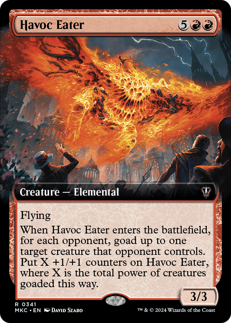 Havoc Eater (MKC-341) [Murders at Karlov Manor Commander]: (Extended Art)